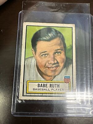 Topps Look N See Babe Ruth Ebay