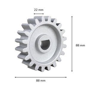 Engrenagem Externa De Alum Nio P Motor Gatter Deslizante Peccinin Na