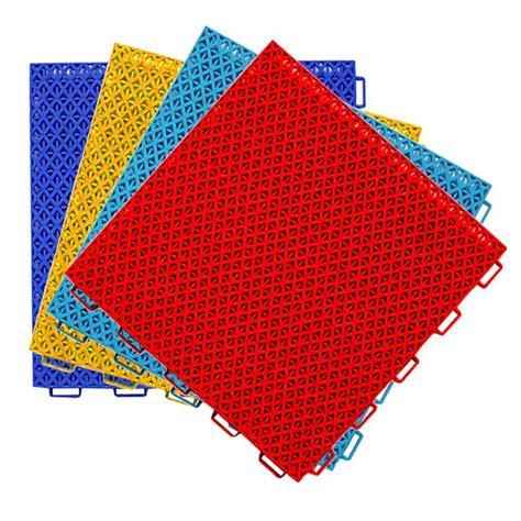 Good Quality Interlocking PP Floor Tile For Badminton Court Basket