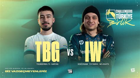 TBG IW Challengers TR Birlik Ligi 2 Hafta 1 Gün 1 Harita