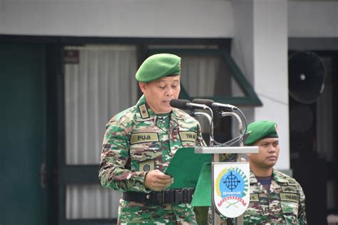 Danrem 072 Pamungkas Pimpin Upacara Hari Juang TNI AD Ke 77 TA 2022