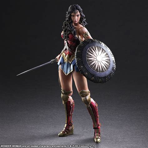 Wonder Woman Play Arts Kai Figure By Square Enix ActionFiguresDaily