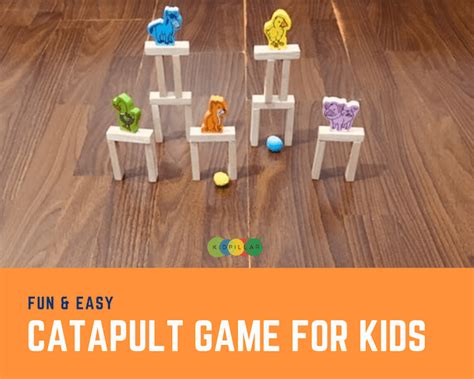 Fun And Easy Catapult Target Game For Kids Kidpillar