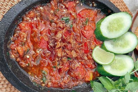 Resep Sambal Pecak Yang Hot Dan Nikmat Rinaresep