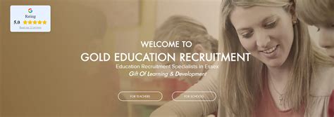 Gold Education Recruitment | Teaching Jobs | Essex