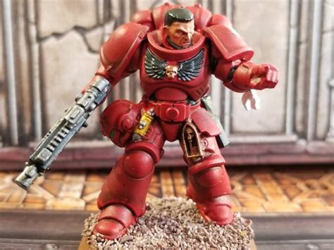 Warhammer 40k Kill Team Blood Angels Primaris Sergeant Citadel Etsy