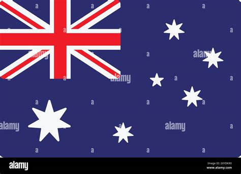 Australia flag vector illustration Stock Vector Image & Art - Alamy