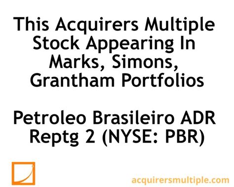 This Acquirers Multiple Stock Appearing In Marks Simons Grantham