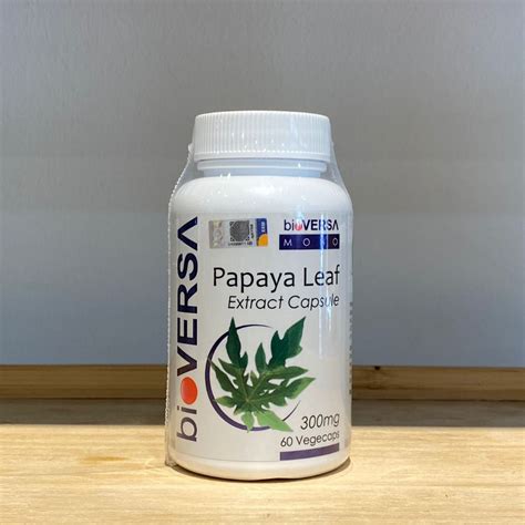 Bioversa Mono Papaya Leaf Extract Leaf Extract Capules Mg