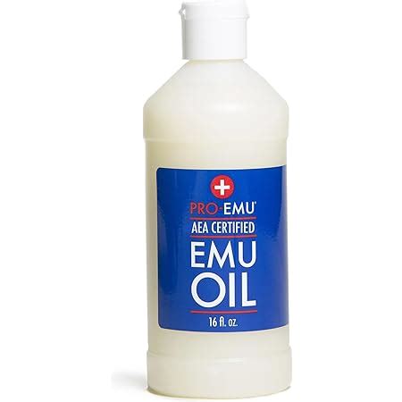 Amazon PRO EMU OIL 4 Oz All Natural Emu Oil AEA Certified