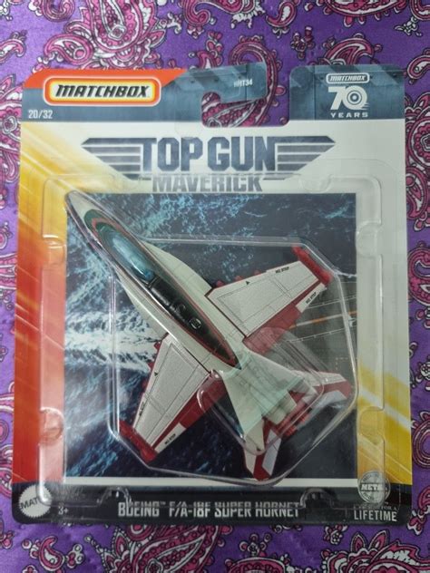 Matchbox Top Gun Maverick Darkstar F A Super Hornet F Tomcat F A