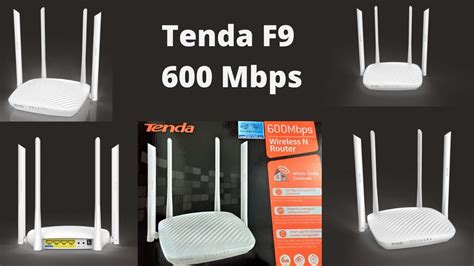 Tenda F9 600mbps Single Band Router Youtube