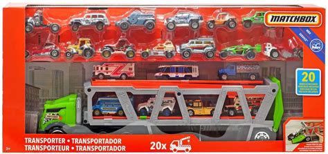 Matchbox Transporter Diecast Vehicle 20-Pack Damaged Package Mattel ...