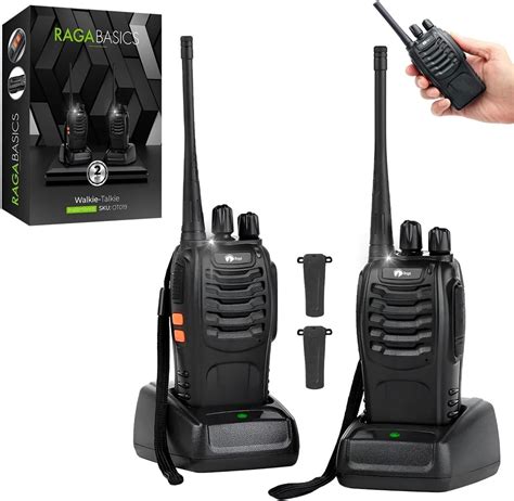 Raganet 2 Radios de Comunicación Inalámbrica de Largo Alcance Walkie