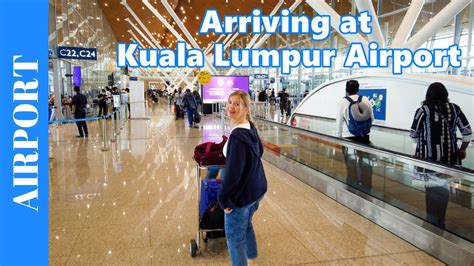 Arriving At Kuala Lumpur Airport In December International Arrivals