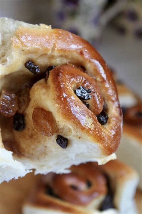 Chelsea Buns Are Similar To Cinnamon Rolls But Include Raisins And A