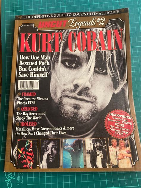 Nirvana Magazine Issue Uk Kurt Cobain Krist Novoselic Dave Grohl