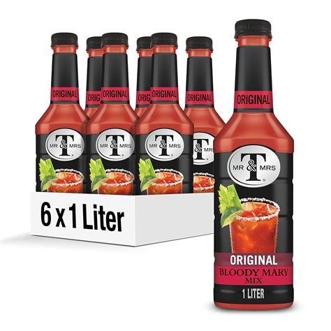 Amazon Mr Mrs T Original Bloody Mary Mix L Bottles Pack Of