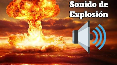 Efecto Sonido De Explosion Sonidos De Explosion Real YouTube