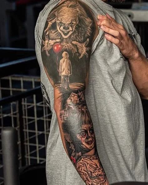 Aggregate 66 Horror Sleeve Tattoo Super Hot In Coedo Vn