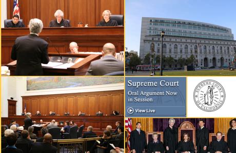 Supreme Court Oral Argument California Courts Newsroom