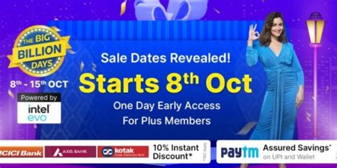 Flipkart Big Billion Days 2023 Date Revealed All Details Cashify News