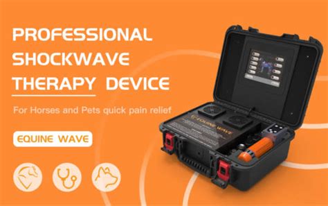 New Equine Eswt Shockwave Therapy Machine Horses Dogs Pain Relief Shock