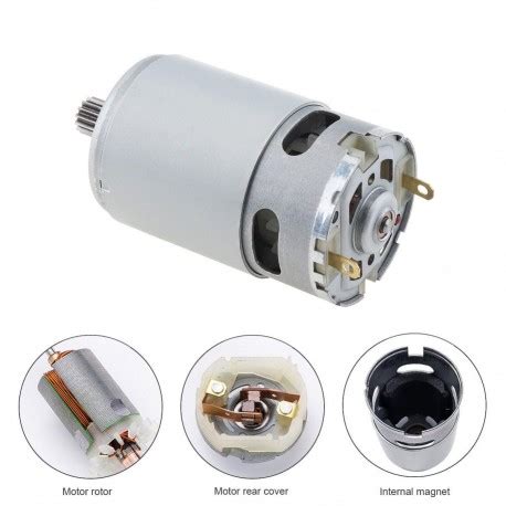 Rs V Dc Motor With Teeth