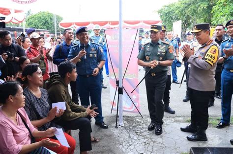 Dalam Rangka Wujudkan Pemilu Damai Panglima TNI Dan Kapolri Gelar