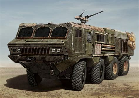 Auroch Zombie Survival Vehicle Post Apocalyptic Armored Truck