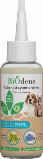 Nettoyant Pour Les Oreilles Chien Et Chat Biodene