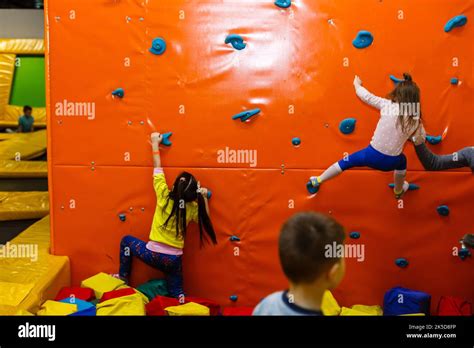 Teenager Indoor Climbing Wall Hi Res Stock Photography And Images Alamy