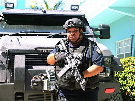 Tactical Unit Royal Turks And Caicos Island Police