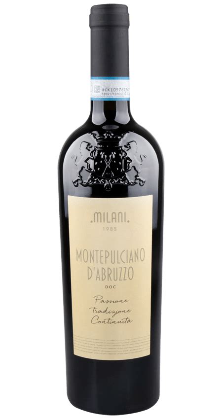 Milani Montepulciano D Abruzzo Doc Wine Bounty