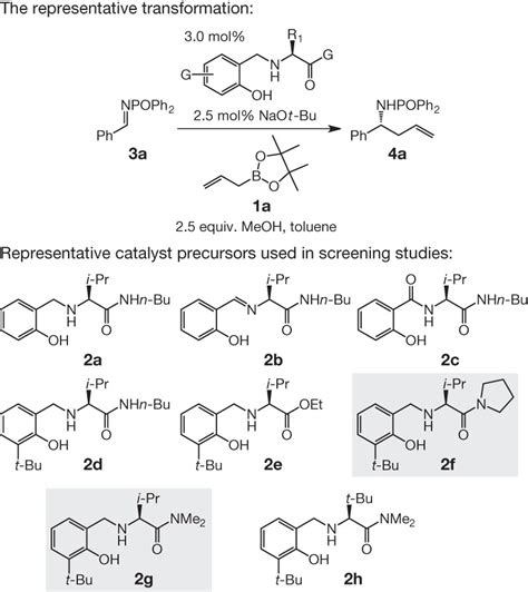 Chiral Amino Alcohols As Candidates For Catalyst Precursors Top The