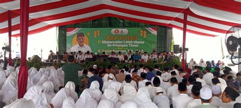 Ribuan Ulama Dan Santri Se Priangan Timur Dukung Ganjar Pranowo