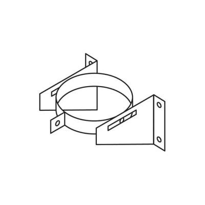 ICID Plus Fixed Bend 45 X 150mm Black 22159