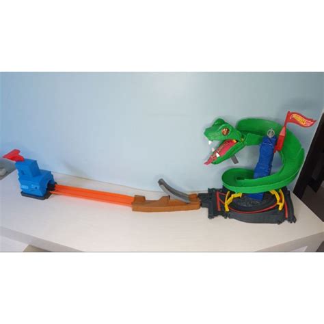 Hot Wheels Pista Cobra Semi Nova Shopee Brasil