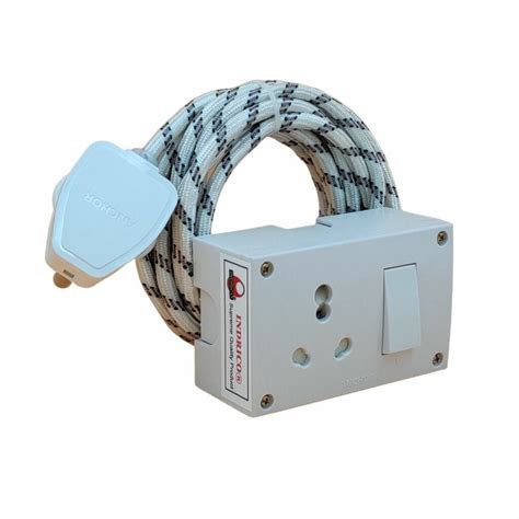 Indrico® Extension Cord 5 Anchor Sockets 1 Anchor Switch 5 Meter Cord