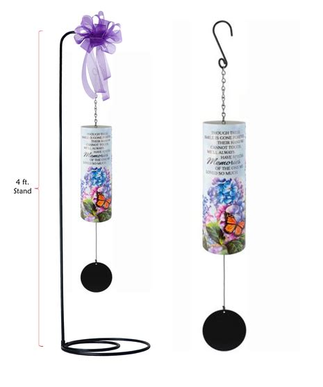 Memories Cylinder Sonnet Wind Chime Louisville Sympathy Gifts