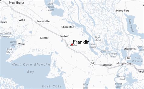 Franklin Louisiana Weather Forecast