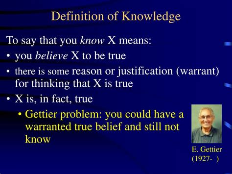 PPT - Definition of Knowledge PowerPoint Presentation, free download ...