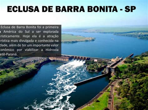 Eclusa Navegação Fluvial Médio Tietê