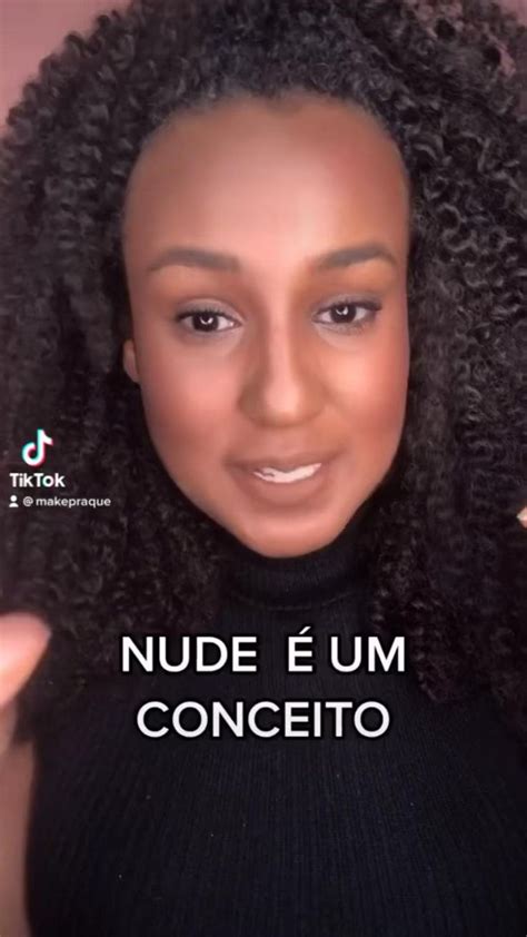 MAKE PELE NEGRA BATOM NUDE Gloss Lipstick Lipstick Incoming Call