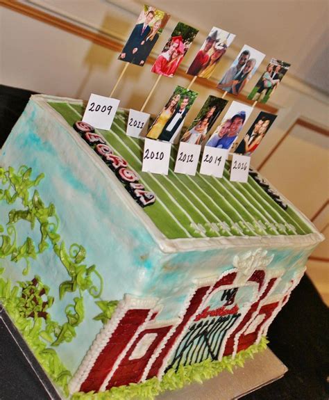 Grooms Cake Football High School Homecoming Cake By Cakesdecor