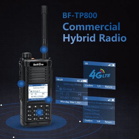 Poc Radio Dual Mode Lte Dmr Support Real Ptt Platform G G G Wifi