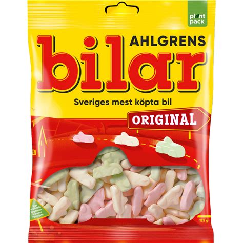 Ahlgrens Bilar Original (Fruity Foam Cars) (Swedish) - 4.4oz (125g) | Poppin Candy