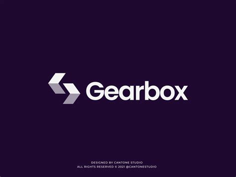 Gearbox Modern Logo Design by Cantone Studio™ ⁠ on Dribbble