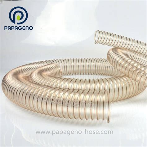 High Quality Flexible Copper Plated Steel Wire Spiral Reinforced PU Air