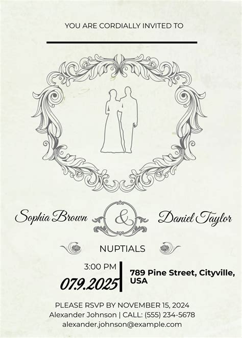 Unique Modern Wedding Invitation Greenery Wedding Invitation With Laser